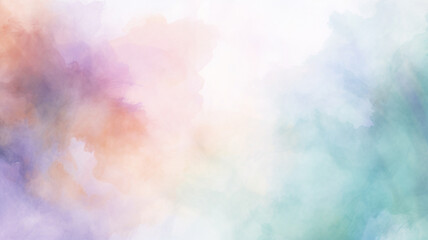 Pastel Watercolor abstract background. Watercolor pastel background. Abstract pastel texture.