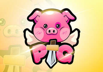 Pig Logo Gaming
