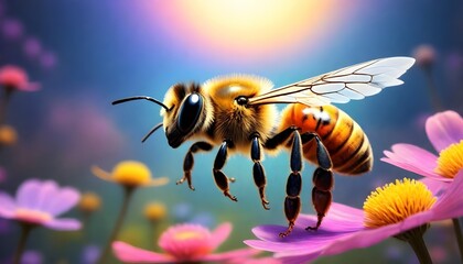 A coloful honey bee (31)