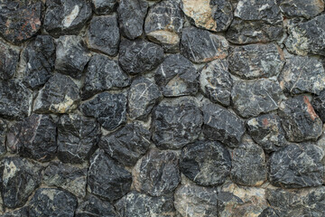 Closeup texture stone wall background