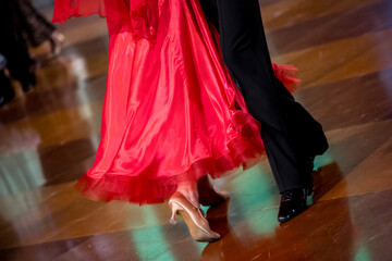 couple dancing standard dance