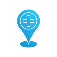 Add location vector icon