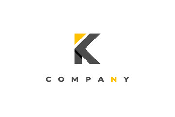 logo letter k business modern minimal