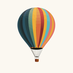 Naklejka premium hot air balloon