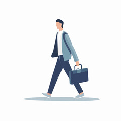 businessman with briefcase