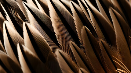 Highlighting the unique black and white stripes, the intricate feather pattern of a Zebra Dove stands out.