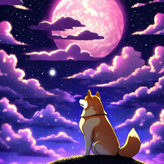 funny doji in the sky, Generative AI
