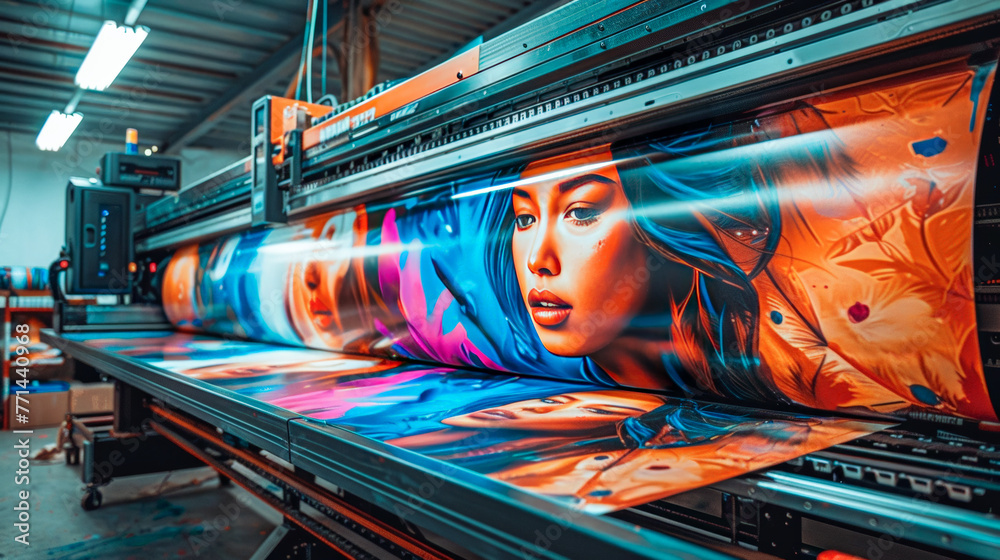 Wall mural large print poster printing company