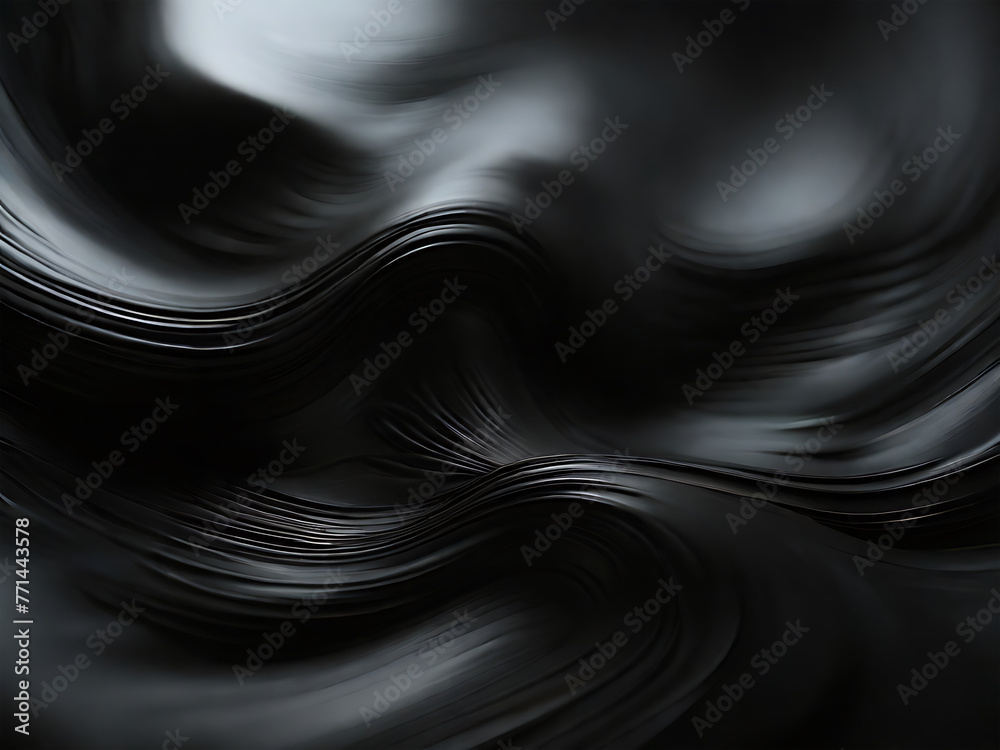 Poster abstract black background design ai generated