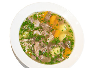 soup with mutton