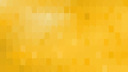 Gold Squares Mosaic: Abstract Background with Bright Geometric Pattern