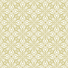 luxury golden embroidery floral thai decorative fabric textile and wedding invitation card ethnic seamless pattern 