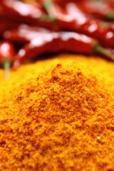 Saffron close-up view.