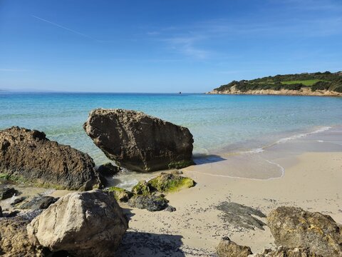 La plage de Grand Sperone, en Corse