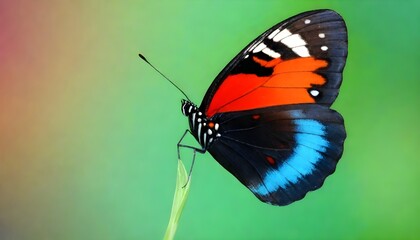 Fototapeta na wymiar A colorful butterfly 2 (25)