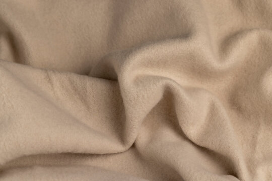 beige soft cotton fabric for sewing clothes