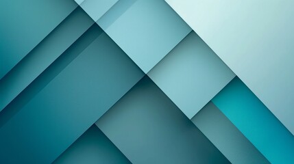 Abstract blue tone geometric shapes for modern design and background.