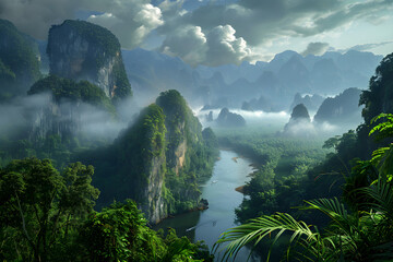 The Untouched Serenity and Majestic Beauty of Khao Sok National Park, Thailand
