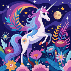 Experience the enchantment of a whimsical unicorn wallpaper, where fantasy meets reality in a captivating display of beauty and grace. Allow the mystical allure of unicorns to ignite your imagination