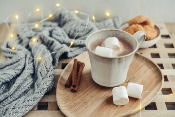 Mug with cocoa and marshmallow - 771491500