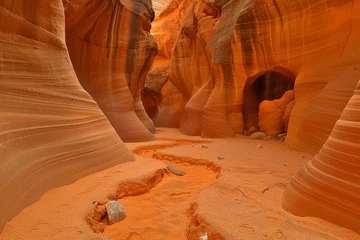 Zelfklevend Fotobehang Antelope Canyon, Page, Arizona, USA © Sharafat