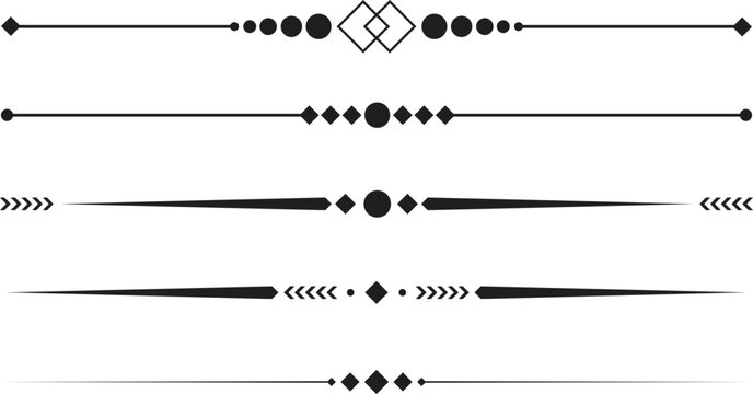 Horizontal Border Line Design