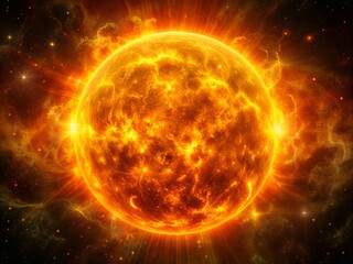 sun in space