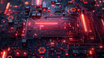 Obraz premium IT technology 