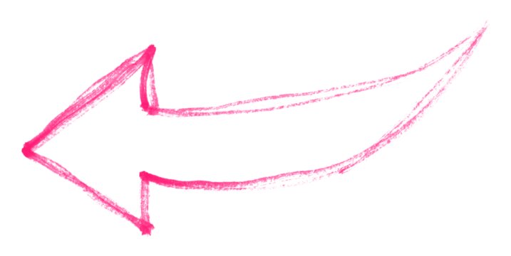 pink arrows isolated on transparent background - Powered by Adobe