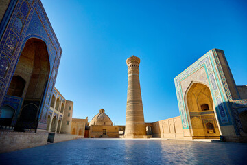 Kalyan minaret in Bukhara, Uzbekistan - 771504539