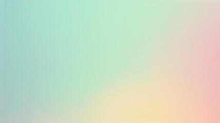 Obraz premium Soft Pastel Green Colour Simple Texture Gradient Background