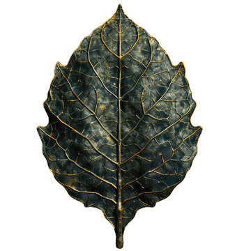 intricate alien leaf