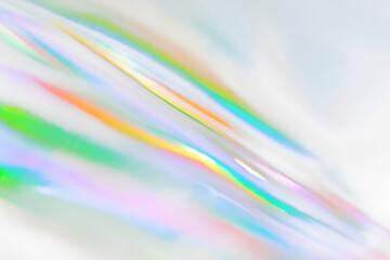 Vibrant Rainbow Light Texture Overlay.