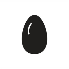 egg vector icon line template
