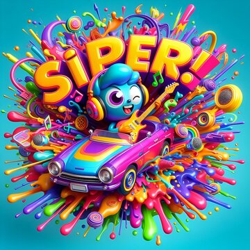 Stellar Beats of Hues and Riffs - SipeR!