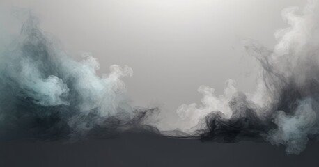 Obraz premium smoke in the clouds