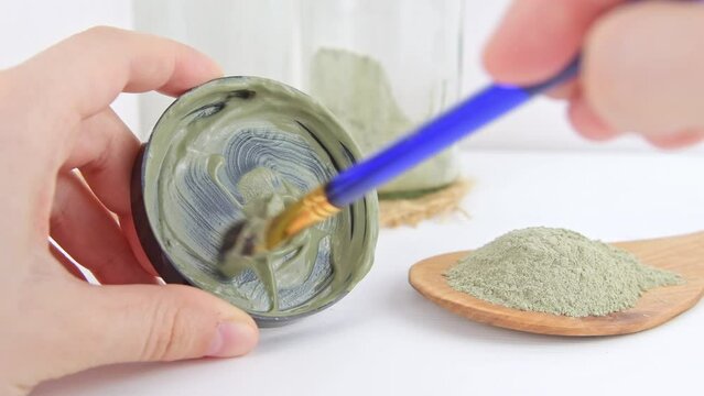green clay, face mask for imperfections