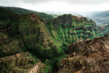 Mesmerizing view of a beautiful mountainous landscape