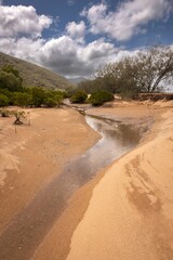 Sandy beach at West Point on Magnetic Island near Townsville in Far North Queensland, Australia