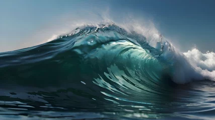 Foto auf Alu-Dibond wave of the sea © sasa