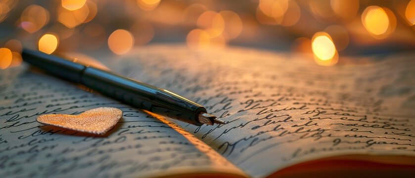 Therapist's notes with positive affirmations, care, focused, personal touch. 