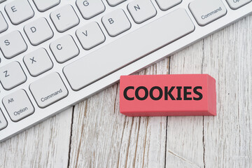  Delete your web browser cookies with computer keyboard with an eraser - 771542315