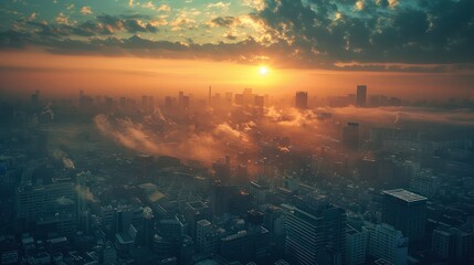 Cities filled with PM 2.5