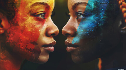 The image portrays a stunningly vibrant, intricately detailed, and lifelike photorealistic scene.