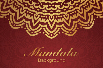 Luxurious mandala pattern background, luxury mandala invitation greeting card design, circular pattern vector design,