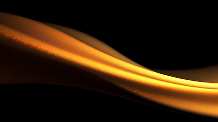 Abstract 3d rendering gold wave background