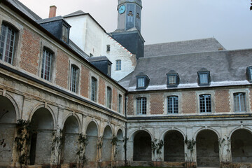 Argoules - Abbaye de Valloires - obrazy, fototapety, plakaty