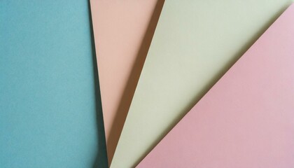 Sheets of pastel colored paper, crafting background