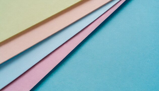 Background with pastel colored paper cardstock, background for crafting