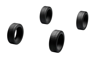 타이어 세트 Tires Set © asri80